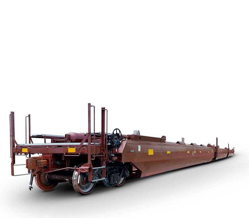 10-Trough Transverse Coil Gondola